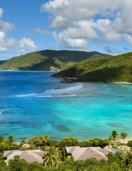 Virgin Gorda beach and resort