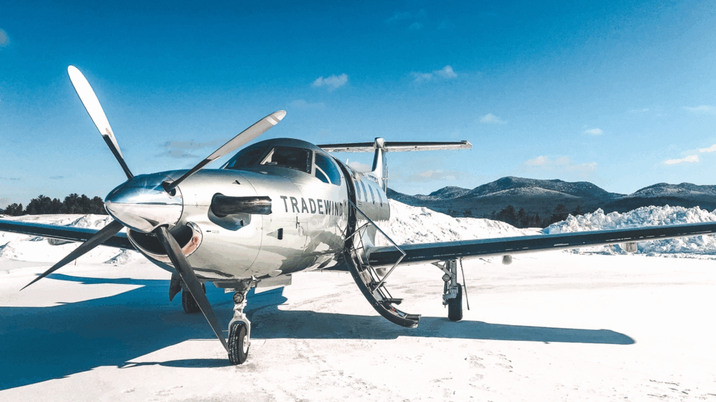 Flying Vt Elevate Your Winter Escape: Charter Flights to Vermont